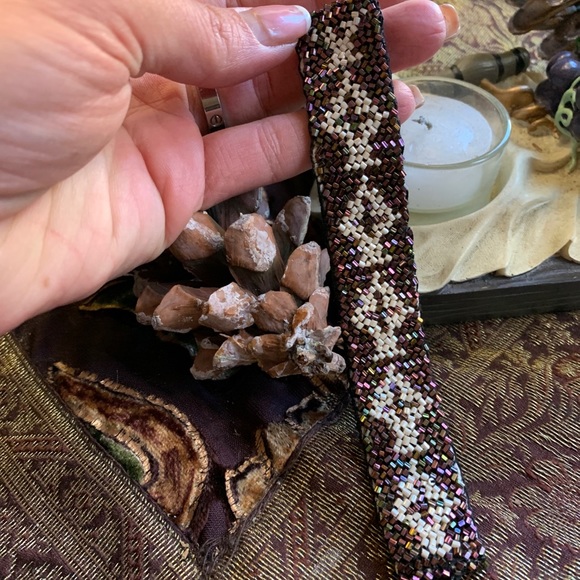 🇺🇸HANDMADE BEADED 7" hook Silk - Picture 4 of 7